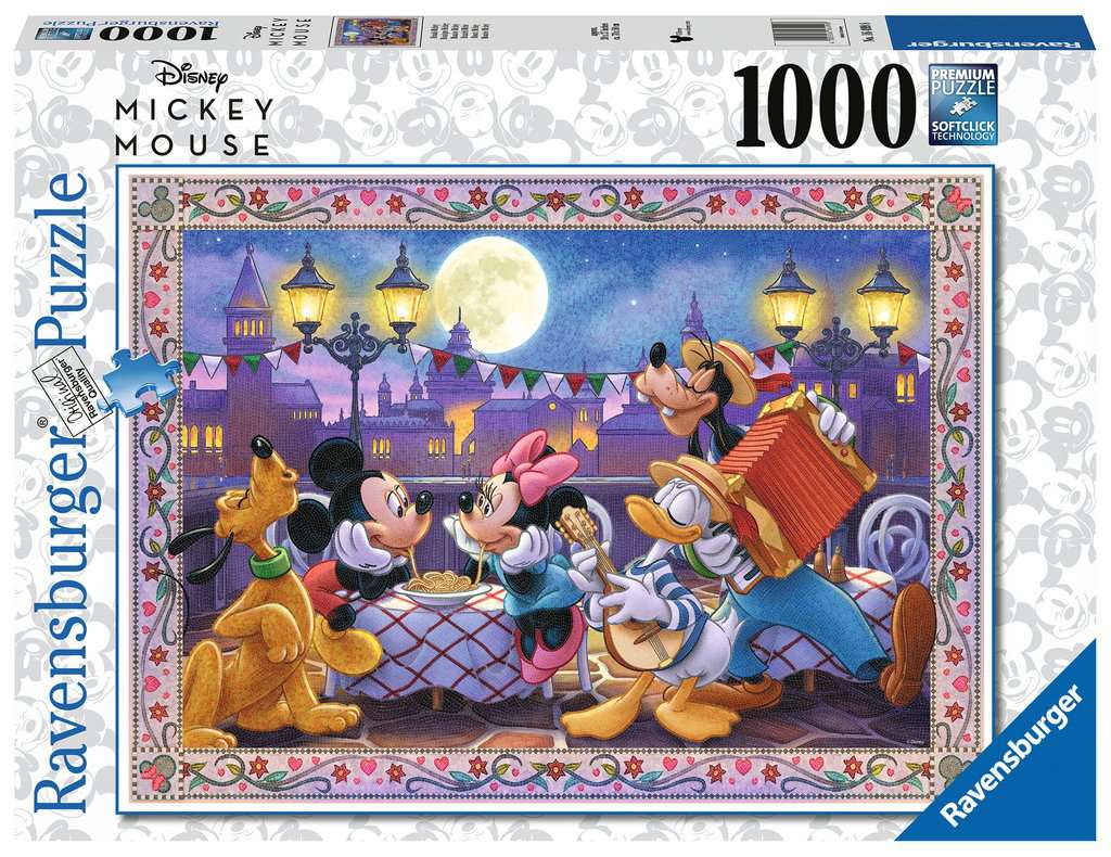 Mousekamania! 80s vintage 1000 piece Disney Mickey 2024 puzzle