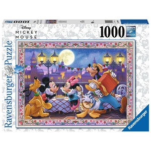 Ravensburger (16499) - "Disney, Mickey Mouse" - 1000 pieces puzzle