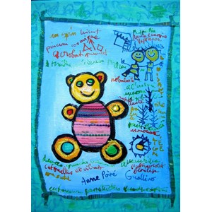 Grafika (00666) - Anne Poire, Patrick Guallino: "Ourson Câlin" - 1000 pieces puzzle