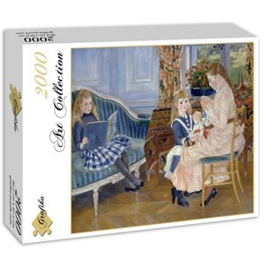 Grafika (00747) - Pierre-Auguste Renoir: "Children's Afternoon at Wargemont, 1884" - 2000 pieces puzzle