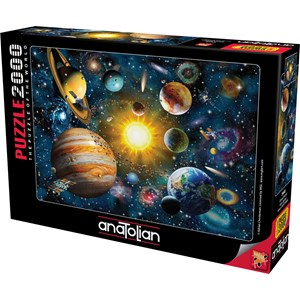 Anatolian (3946) - Adrian Chesterman: "Solar System" - 2000 pieces puzzle