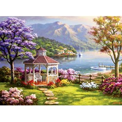 Anatolian (3949) - Sung Kim: "Crystal Lake Retreat" - 2000 pieces puzzle