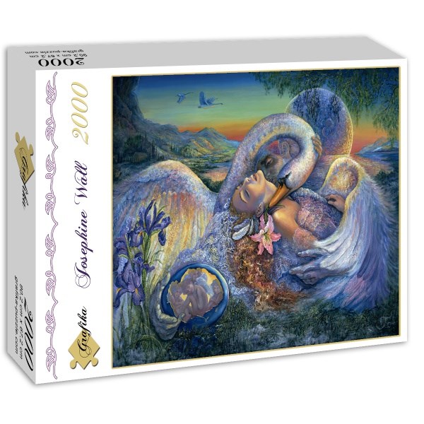 Grafika (00910) - Josephine Wall: "Leda and the Swan" - 2000 pieces puzzle
