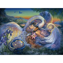 Grafika (00910) - Josephine Wall: "Leda and the Swan" - 2000 pieces puzzle