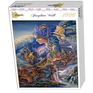 Grafika (00921) - Josephine Wall: "Once in a Blue Moon" - 1000 pieces puzzle