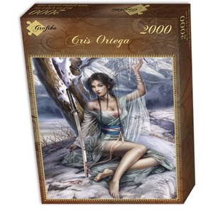 Grafika (00945) - Cris Ortega: "Frozen" - 2000 pieces puzzle