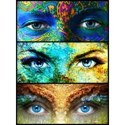 Grafika (00878) - "Women Eyes" - 2000 pieces puzzle