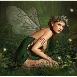 Grafika (00792) - "Nymph in the Forest" - 1500 pieces puzzle