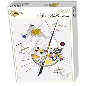 Grafika (00632) - Vassily Kandinsky: "Delicate Tension, 1923" - 1000 pieces puzzle