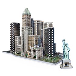Wrebbit (W3D-2013) - "New York: Financial Downdown" - 925 pieces puzzle