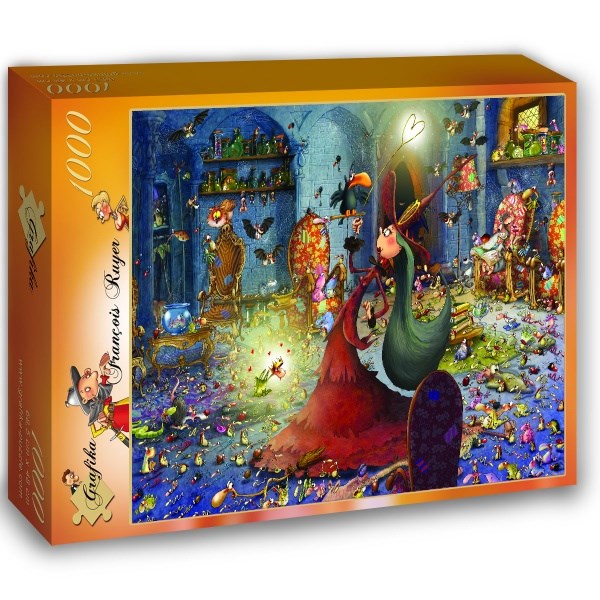 Grafika (01451) - François Ruyer: "Witch" - 1000 pieces puzzle
