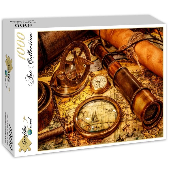 Grafika (01146) - "Vintage Travel" - 1000 pieces puzzle