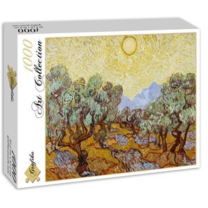 Grafika (01174) - Vincent van Gogh: "Olive Trees, 1889" - 1000 pieces puzzle