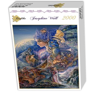 Grafika (00920) - Josephine Wall: "Once in a Blue Moon" - 2000 pieces puzzle