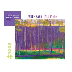 Pomegranate (aa1037) - Wolf Kahn: "Tall Pines, 1999" - 1000 pieces puzzle