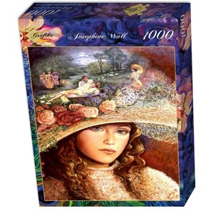 Grafika (01104) - Josephine Wall: "Grandmother's Hat" - 1000 pieces puzzle