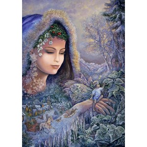 Grafika (01112) - Josephine Wall: "Spirit of Winter" - 1000 pieces puzzle