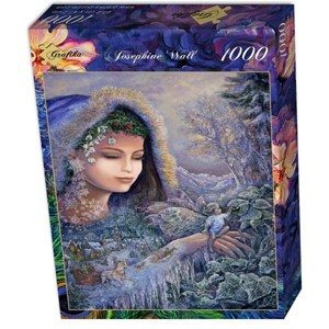 Grafika (01112) - Josephine Wall: "Spirit of Winter" - 1000 pieces puzzle