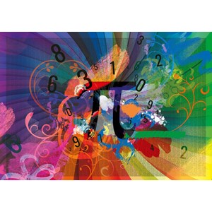 Grafika (01119) - "The number Pi" - 1000 pieces puzzle