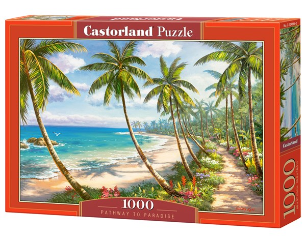 Castorland (C-104666) - "Pathway to Paradise" - 1000 pieces puzzle