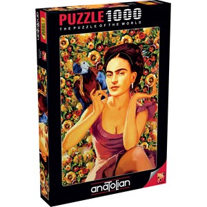 Anatolian (1071) - Serhat Filiz: "Frida Kahlo" - 1000 pieces puzzle