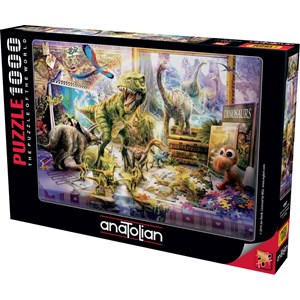 Anatolian (1067) - Jan Patrik Krasny: "Dino Toys Come Alive" - 1000 pieces puzzle