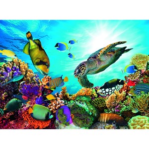 Nathan (871131) - "Coral Reef" - 500 pieces puzzle
