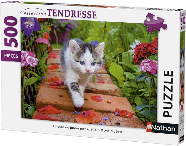 Nathan (87185) - "Kitten" - 500 pieces puzzle