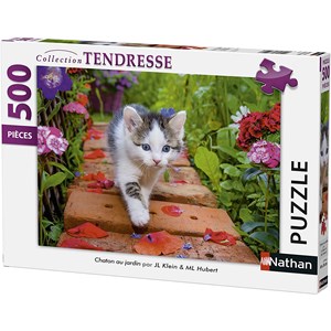 Nathan (87185) - "Kitten" - 500 pieces puzzle