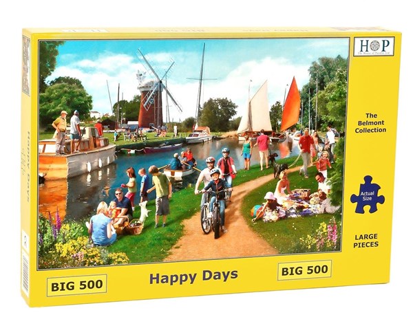 The House of Puzzles (4524) - "Happy Days" - 500 pieces puzzle