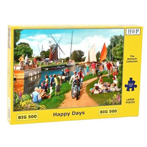 The House of Puzzles (4524) - "Happy Days" - 500 pieces puzzle