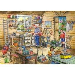 The House of Puzzles (4500) - "Find the Differences No.14, Fred's Shed" - 1000 pieces puzzle