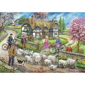 The House of Puzzles (4647) - "Daffodil Cottage" - 1000 pieces puzzle