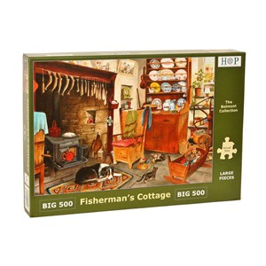 The House of Puzzles (4517) - "Fisherman's Cottage" - 500 pieces puzzle
