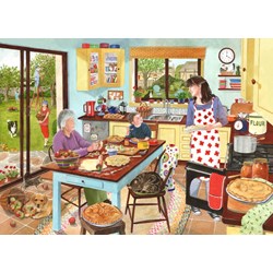 The House of Puzzles (4616) - "Baking Apple Pie" - 1000 pieces puzzle