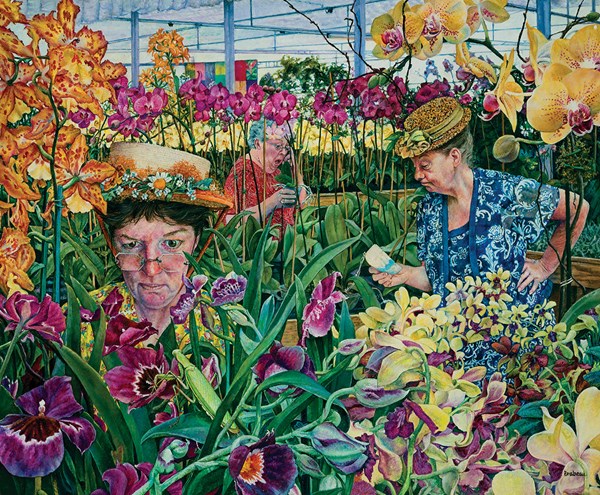 SunsOut (44272) - Susan Brabeau: "Orchids with Mantis" - 1000 pieces puzzle