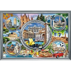 Trefl (10585) - "Italian Holidays" - 1000 pieces puzzle