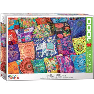 Eurographics (6000-5470) - "Indian Pillows" - 1000 pieces puzzle