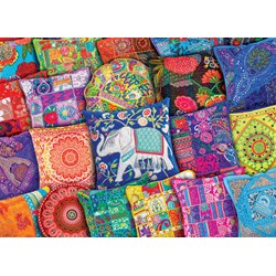 Eurographics (6000-5470) - "Indian Pillows" - 1000 pieces puzzle