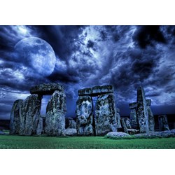 Bluebird Puzzle (70033) - "Stonehenge" - 1000 pieces puzzle