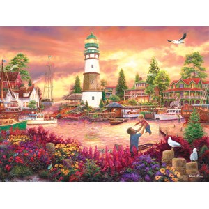 SunsOut (33749) - Chuck Pinson: "Love Lifted Me up" - 1000 pieces puzzle