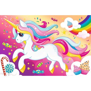 Trefl (16386) - "Unicorn" - 100 pieces puzzle