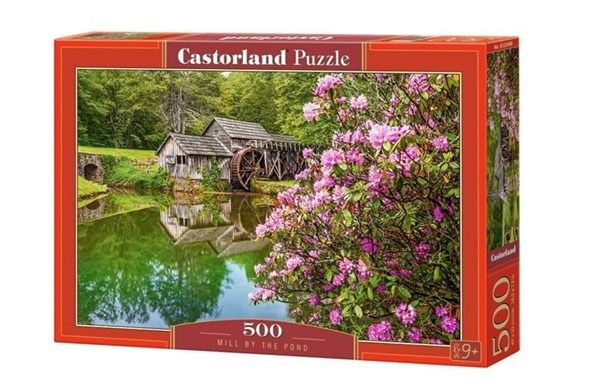 Castorland (B-53490) - "Mill by the Pond" - 500 pieces puzzle