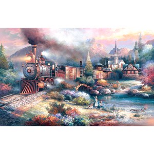SunsOut (18014) - James Lee: "Maryland Mountain Express" - 1000 pieces puzzle