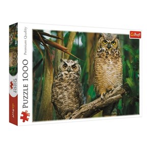 Trefl (10603) - "Owls" - 1000 pieces puzzle