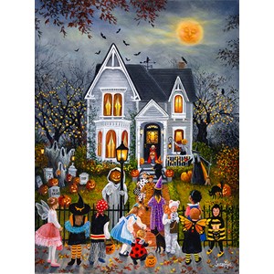 SunsOut (45430) - Susan Rios: "Scary Night" - 1000 pieces puzzle
