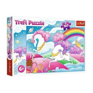 Trefl (15372) - "Unicorn" - 160 pieces puzzle