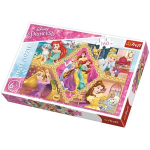 Trefl (15358) - "Disney Princess" - 160 pieces puzzle