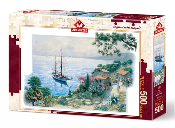 Art Puzzle (4206) - "The Bay" - 500 pieces puzzle