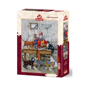 Art Puzzle (4543) - "My Colorful World" - 1500 pieces puzzle